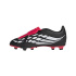 Bottes de Football adidas Predator Club Ft Fg/Mg Enfant Noir/Rouge