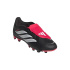 Bottes de Football adidas Predator Club Ft Fg/Mg Enfant Noir/Rouge
