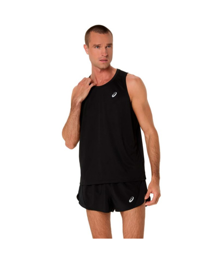 T-shirt Débardeur de Running ASICS Core Singlet Homme Noir