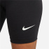 Malhas Nike Sportswear Classic High-Waisted 8" Biker Shorts Mulher Preto/Cinza
