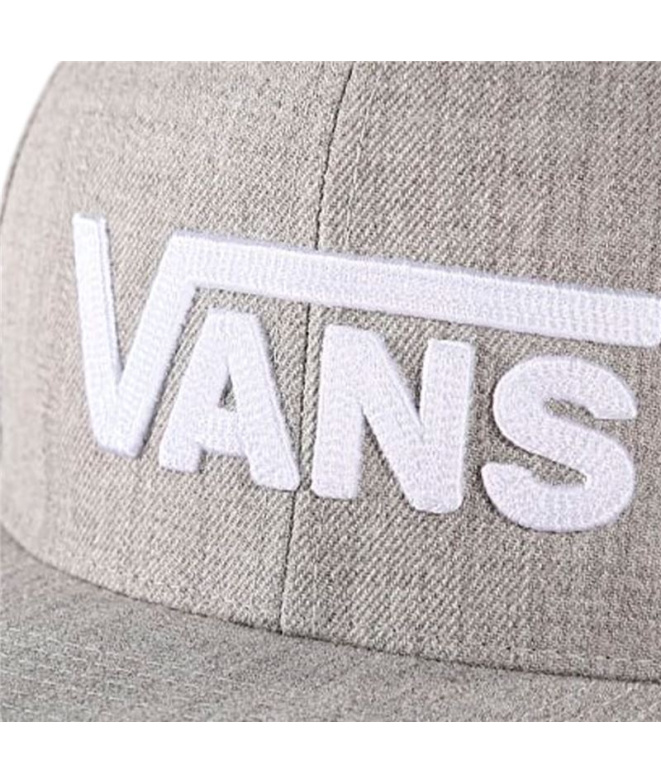 Boné Vans Drop V Logo Snapback Cement Heather...