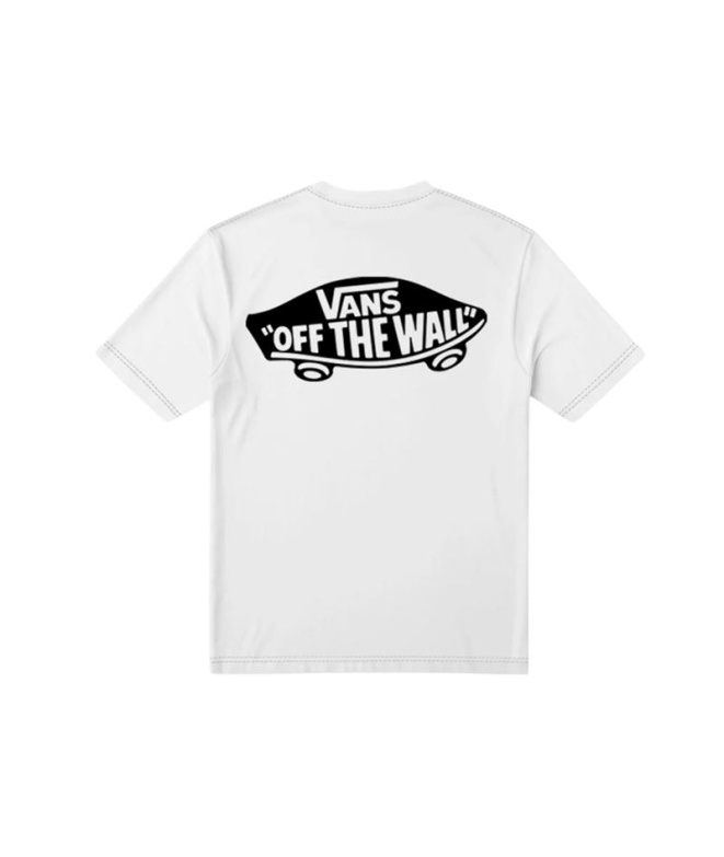 T-shirt Vans Double Standard Ss Blanc/Noir Homme