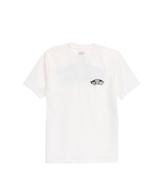 Camiseta Vans Double Standard Ss Branco Menino