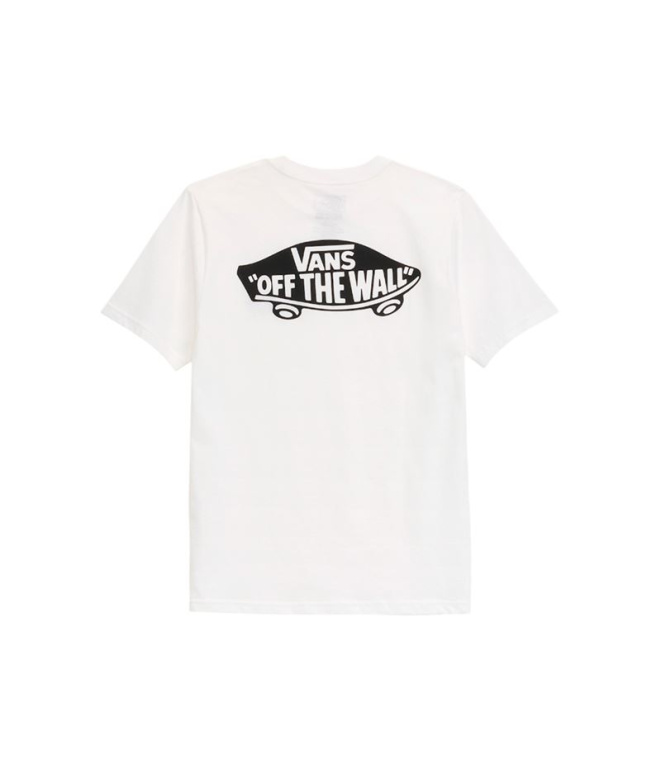 T-shirt Vans Double Standard Ss Blanc Enfant