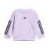 Conjunto adidas 3Bandas Ft Jog 240 Bebês Roxo