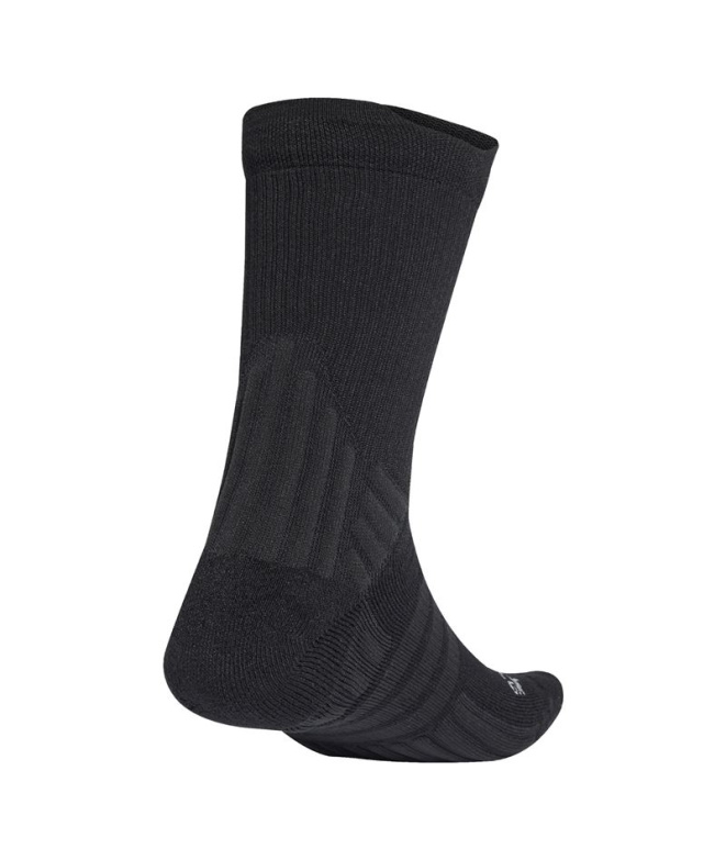 Meias de Tênis adidas Tennis Crw Sock Preto/Branco