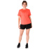 Camiseta de Running ASICS Core Ss Top Mulher Coral do Sol