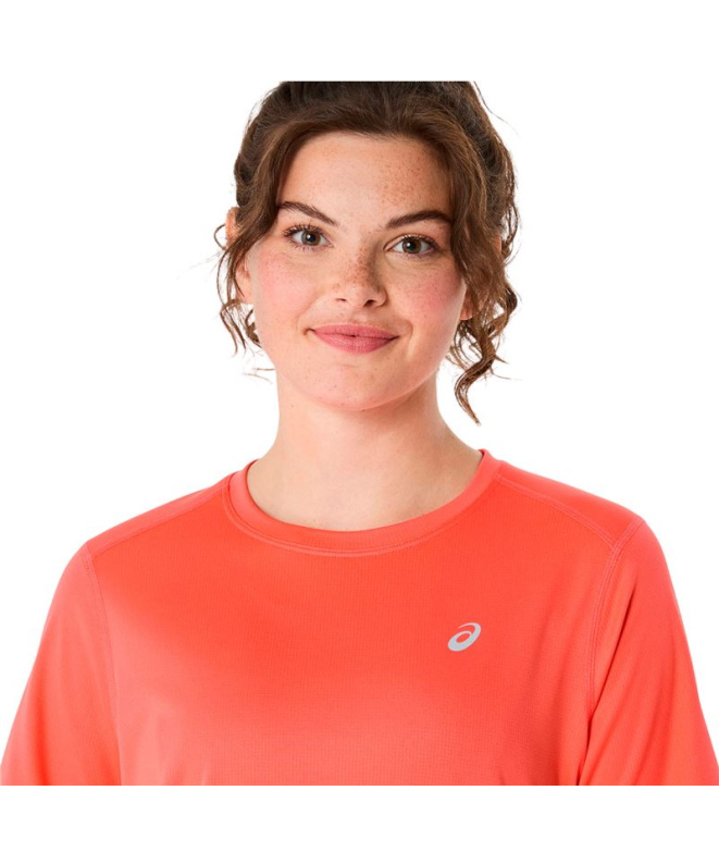 Camiseta de Running ASICS Core Ss Top Mujer Sun...