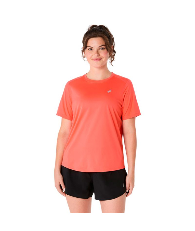 Camiseta de Running ASICS Core Ss Top Mujer Sun...