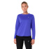 Camiseta de Running ASICS Core Ls Top Mulher Cobalto