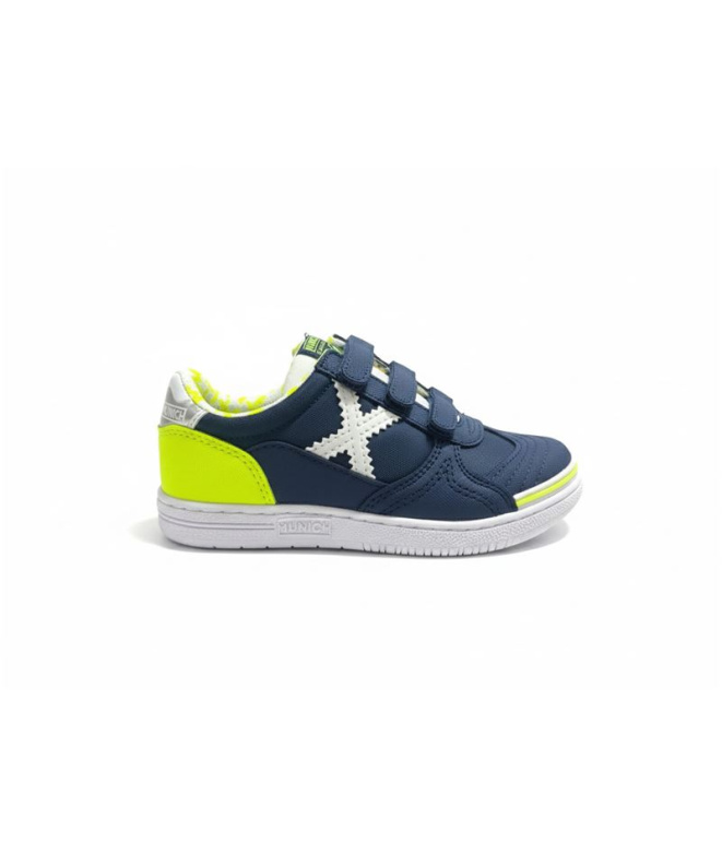 Chaussures Munich G-3 Kid Vco 459 Enfant Bleu