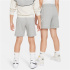 Calça Nike Sportswear Club Fleece French Terry Shorts Infantil Cinza
