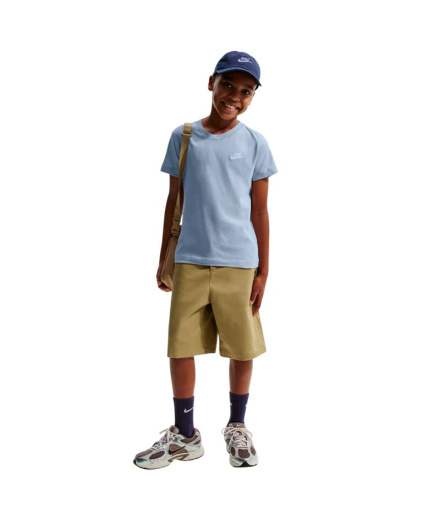 Camiseta Nike Sportswear T-Shirt Infantil Azul
