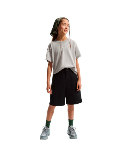 Camiseta Nike Sportswear Essential T-Shirt Infantil Gris