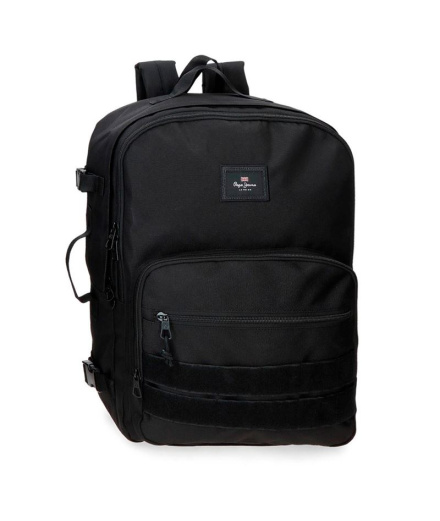 Mochila Pepe Jeans Portaordenador + Portatodo Pjl Aris  Azul