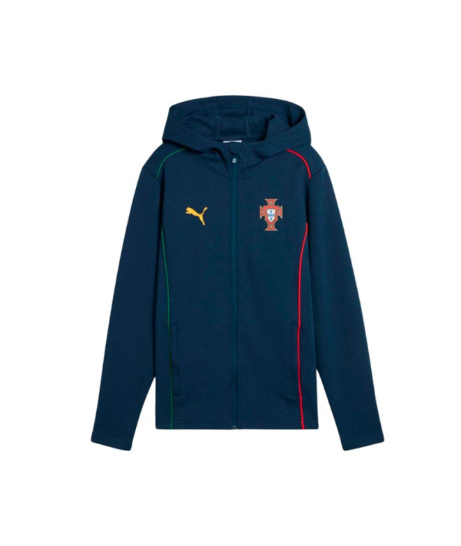 Veste de Football Puma Fpf s ed J, Bleu Persan,...
