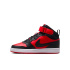 Botas Nike Court Borough Mid 2 Infantil Vermelho/branco/preto