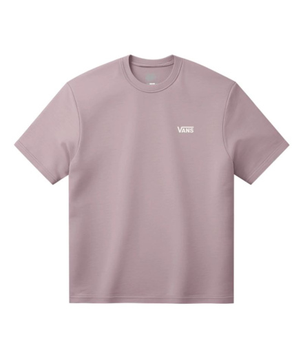 T-shirt Vans Left Chest Ss Misty Mauve Homme