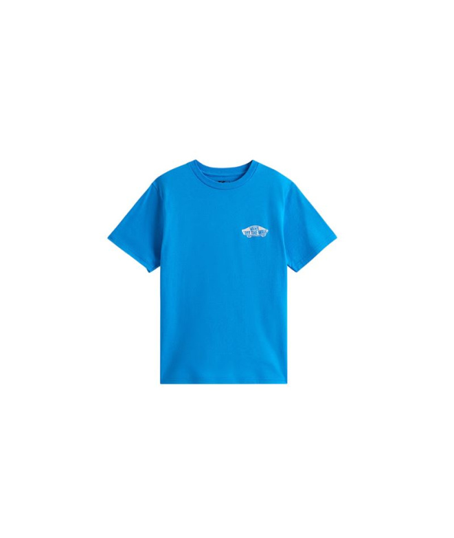 Camiseta Vans Double Standard Ss Bright Azul Niño