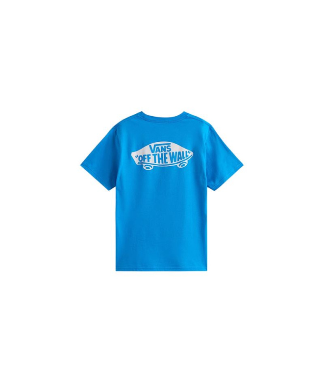 T-shirt Vans Double Standard Ss Bright Bleu Enfant