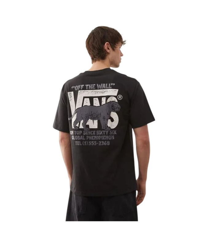 Camiseta Vans Awaken Tiger Ss Preto Homem