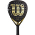 Pala de Padel Wilson Defy Pro V1 Padel 2 Preto/Dourado/vermelho