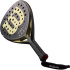 Pala de Padel Wilson Defy Pro V1 Padel 2 Preto/Dourado/vermelho