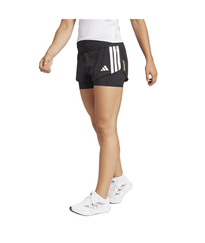 Pantalones de Running adidas Adizero 2I1 Mujer...