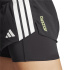 Calça de Running adidas Adizero 2I1 Mulher Preto