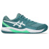 Chaussures de Padel ASICS Gel-Dedicate 8 Padel Homme Vert/Blanc
