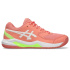Sapatilhas de Padel ASICS Gel-Dedicate 8 Padel Mulher Guava/Branco