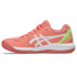 Chaussures de Padel ASICS Gel-Dedicate 8 Padel Femme Guava/Blanco