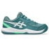 Chaussures de Padel ASICS Gel-Dedicate 8 Padel Gs Enfant Vert/Blanc