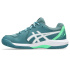 Sapatilhas de Padel ASICS Gel-Dedicate 8 Padel Gs Infantil Verde/Branco