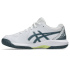 Sapatilhas de Tênis ASICS Gel-Dedicate 8 Gs Infantil Branco/Ironclad