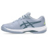 Sapatilhas de Tênis ASICS Gel-Game Gs Clay/Oc Infantil Cinza Azul/Ironclad