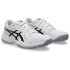 Chaussures de Volley-ball ASICS Upcourt 6 Gs Enfant Blanc/Nègre