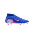 Bottes de Football Nike Mercurial Superfly 10 Club Mg High-Haut crampons Homme Bleu