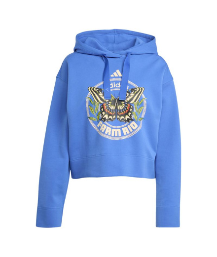 Sudadera de Fitness Adidas Farm Hoodie Mujer Azul