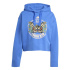 Moletom de Fitness Adidas Farm Hoodie Mulher Azul