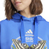 Moletom de Fitness Adidas Farm Hoodie Mulher Azul