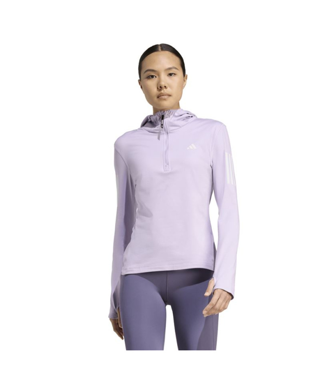 Sudadera de Running Adidas Otr B Win Hz Mujer...
