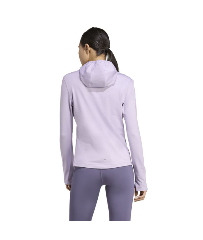 Sudadera de Running Adidas Otr B Win Hz Mujer...