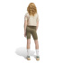 Ensemble de Fitness adidas Jg Tr-Es 3Stripes Set Fille Licr/Blanc
