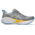 Sapatilhas de Running ASICS Novablast 5 Homem Gravel/Branco