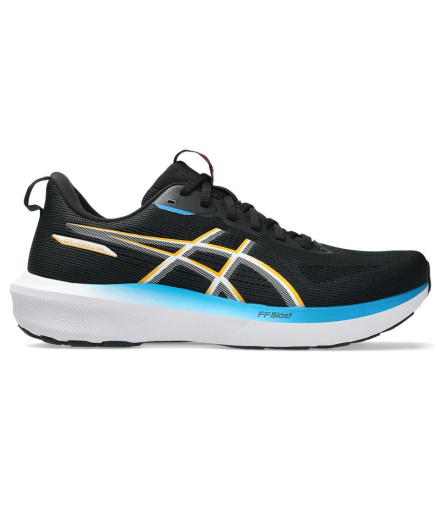 Sapatilhas de Running ASICS GT-1000 14 Homem Preto/Yamabuki