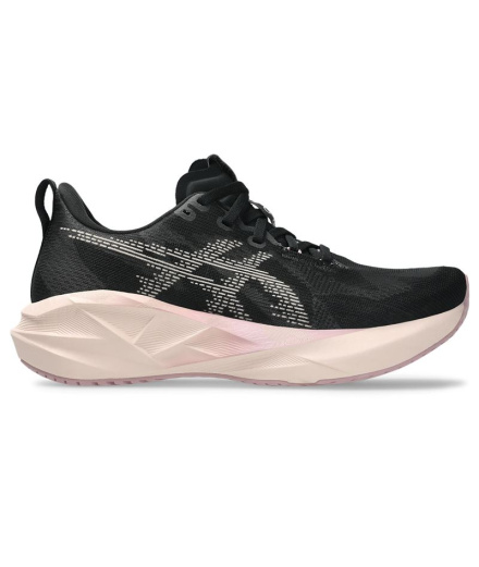 Sapatilhas de Running ASICS Novablast 5 Mulher Preto/Rosa