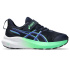 Sapatilhas de Running ASICS GT-1000 14 Ps Infantil Azul/Verde