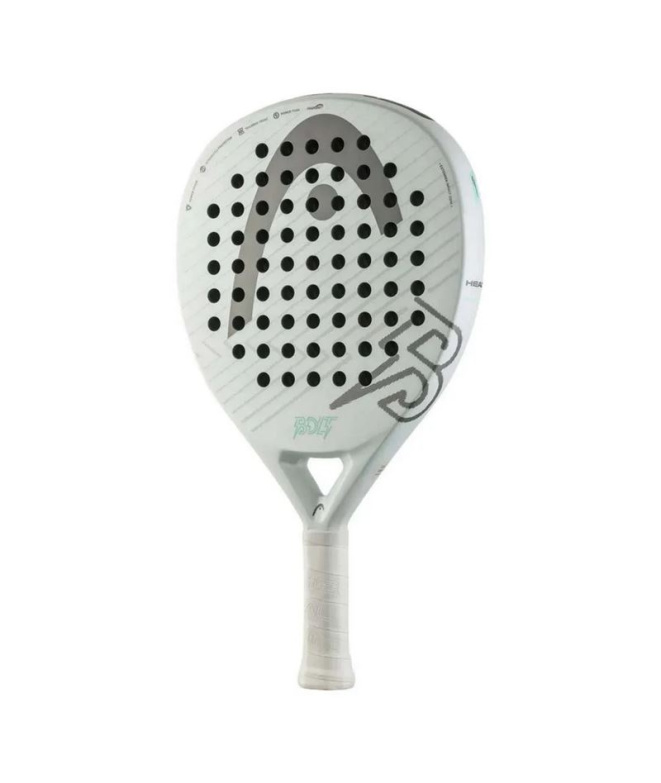 Pala de Padel Head Bolt 2026 Blanco/Gris