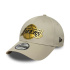 Gorra New Era 9FORTY Metalizada NBA de Los Ángeles Lakers Hombre Beige claro
